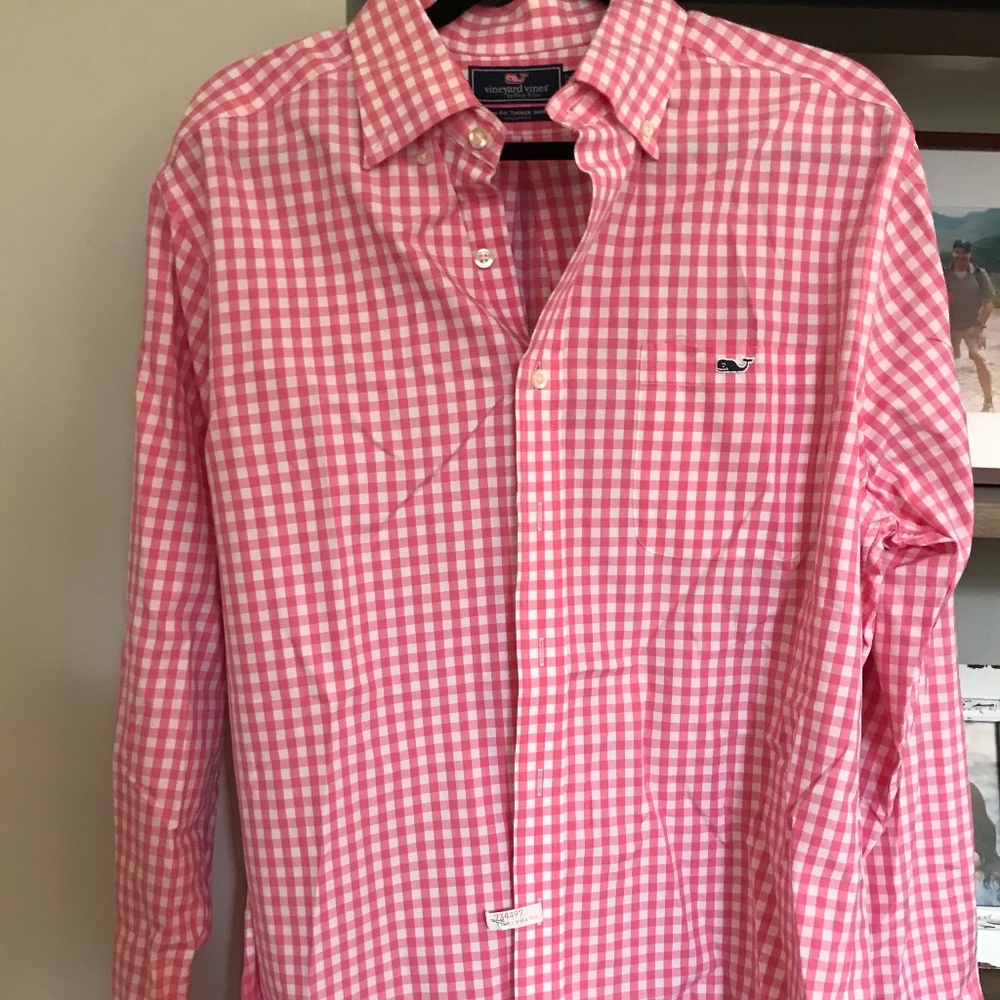 Vineyard Vines Slim Fit Tucker Shirt, Size L